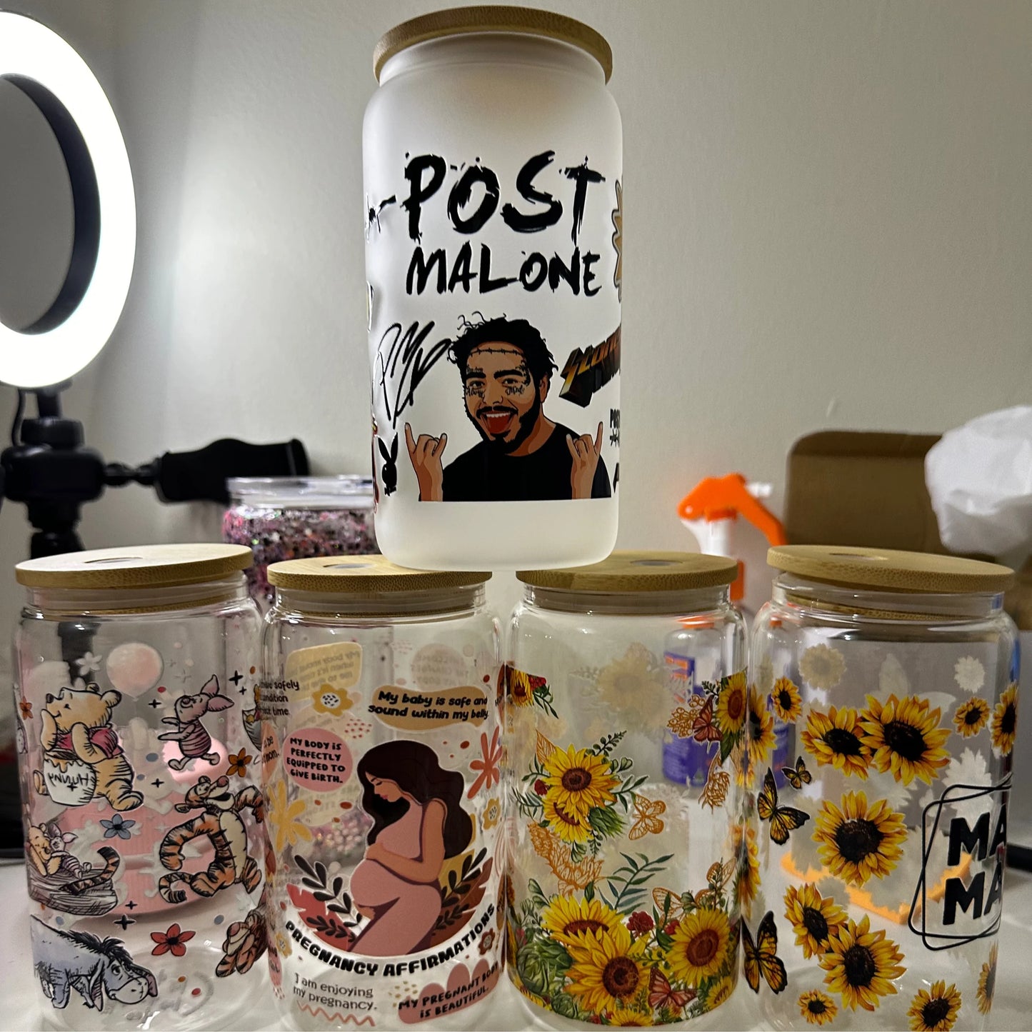 16oz glasses Tumblers